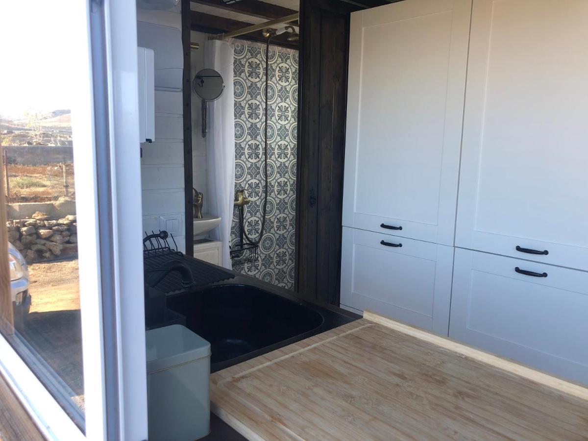 Tinyhouse Luna With Ac, Bbq And Beautiful View La Vegueta Exterior photo