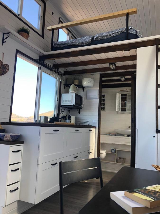 Tinyhouse Luna With Ac, Bbq And Beautiful View La Vegueta Exterior photo